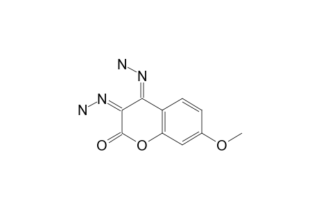 7-METHOXY-2,3,4-CHROMANTRIONE, 3,4-DIHYDRAZONE