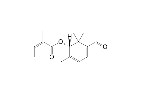 3-FORMYL-2,2,6-TRIMETHYL-3,5-CYCLOHEXADIENYL-ANGELATE