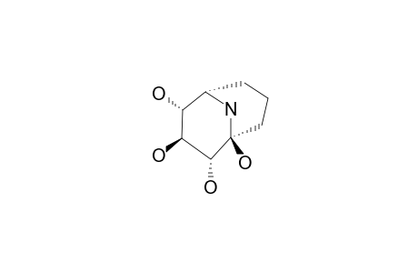 (1S,2R,3S,4R,5S)-1,2,3,4-TETRAHYDROXY-9-AZA-BICYCLO-[3.3.1]-NONANE