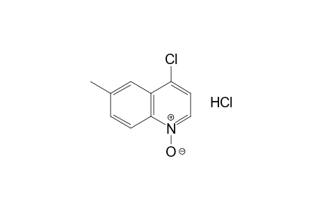 4-chloro-6-methylquinoline, 1-oxide, hydrochloride