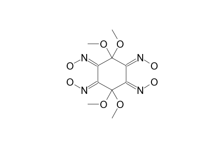 1,1,4,4-TETRAMETHOXY-2,3,5,6-TETRAHYDROXIMINOCYCLOHEXANE