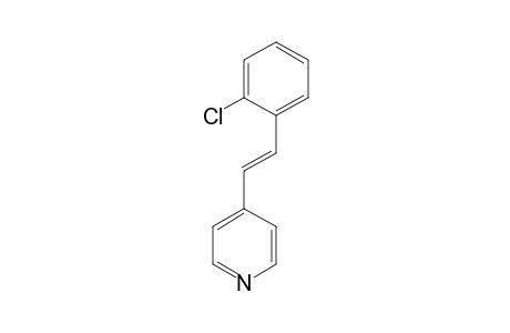 Pyridine, 4-[2-(2-chlorophenyl)ethenyl]-