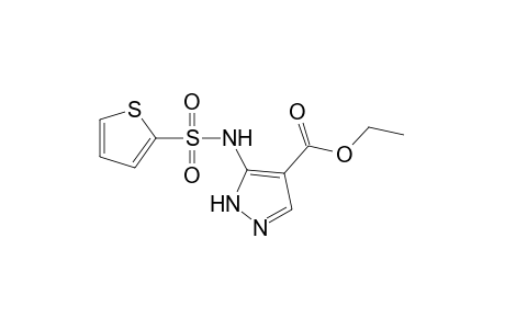 5-(2-thiophenesulfonamido)pyrazole-4-carboxylic acid, ethyl ester