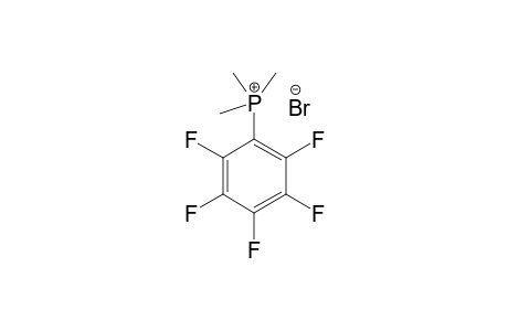 TRIMETHYL-(PENTAFLUOROPHENYL)-PHOSPHONIUM-BROMIDE