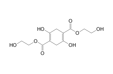 2,5-dihydroxy-1,4-cyclohexadiene-1,4-dicarboxylic acid, bis(2-hydroxyethyl)ester