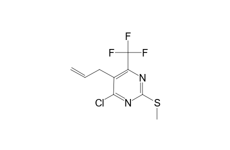 4-CHLORO-2-(METHYLTHIOL)-5-(2-PROPEN-1-YL)-6-TRIFLUOROMETHYL-PYRIMIDINE