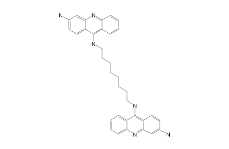 ALPHA'',OMEGA-DIAMINOCTYL-9,9'-BIS-(3-AMINO-ACRIDINE)