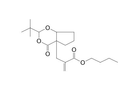 Butyl 2-[(2-tert-butyl-4-oxotetrahydrocyclopenta[d][1,3]dioxin-4a(4H)-yl)methyl]acrylate