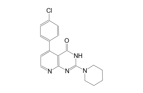 pyrido[2,3-d]pyrimidin-4(3H)-one, 5-(4-chlorophenyl)-2-(1-piperidinyl)-