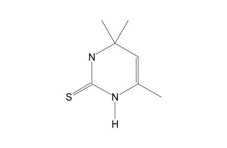 3,4-dihydro-4,4,6-trimethyl-2(1H)-pyrimidinethione