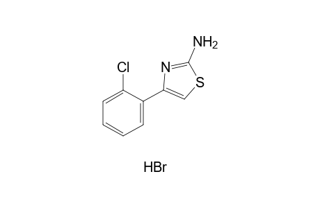 2-amino-4-(o-chlorophenyl)thiazole, monohydrobromide