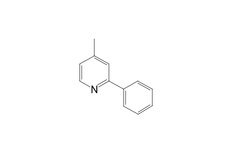 2-Phenyl-4-methylpyridine