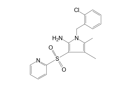 2-{[2-amino-1-(o-chlorobenzyl)-4,5-dimethylpyrrol-3-yl]sulfonyl}pyridine