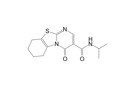 4H-pyrimido[2,1-b]benzothiazole-3-carboxamide, 6,7,8,9-tetrahydro-N-(1-methylethyl)-4-oxo-