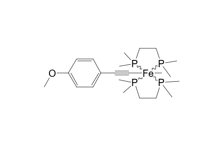 [FE-(DMPE)(2)-(CH3)-(C=CC6H4OCH3)];TRANS-ISOMER