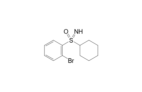 (2-Bromophenyl)(cyclohexyl)(imino)-.lambda.6-sulfanone