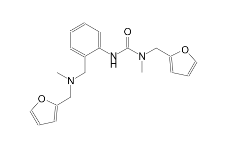 N-(2-furylmethyl)-N'-(2-{[(2-furylmethyl)(methyl)amino]methyl}phenyl)-N-methylurea