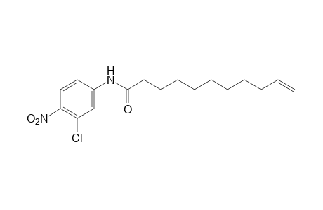 3'-chloro-4'-nitro-10-undecenanilide