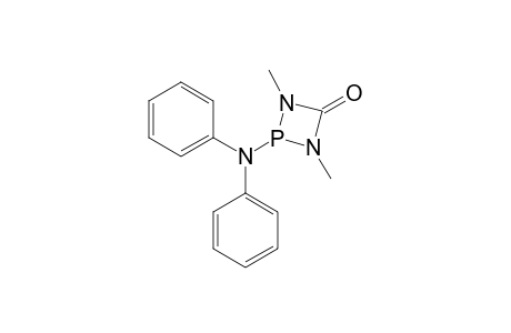 1,3-DIMETHYL-2-DIPHENYLAMINO-1,3-DIAZA-2-LAMBDA-(4)-PHOSPHETIDINE-4-ONE