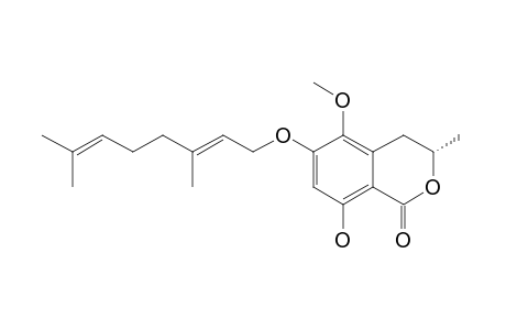 5-METHOXY-6-GERANYLOXYMELLEIN