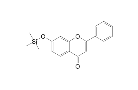 7-TRIMETHYLSILYLOXY-2-PHENYL-4H-CHROMEN-4-ONE