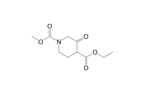 (±)-4-Ethyl 1-methyl 3-oxopiperidine-1,4-dicarboxylate