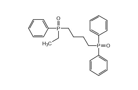 1-(diphenylphosphinyl)-4-(ethylphenylphosphinyl)butane