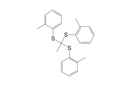 trithioorthoacetic acid, tri-o-tolyl ester