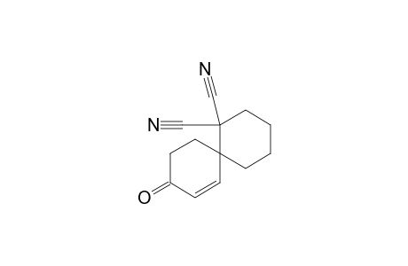 Spiro[5.5]undec-7-ene-1,1-dicarbonitrile, 9-oxo-