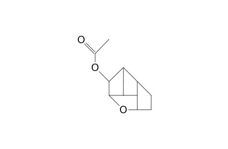 endo-9-Acetoxy-7-oxa-tetracyclo(6.3.0.0.0)undecane