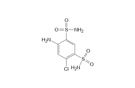 4-Amino-6-chloro-1,3-benzenedisulfonamide