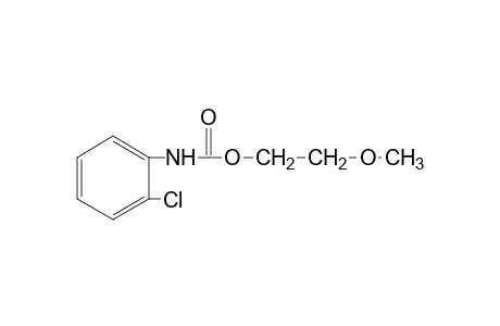 o-chlorocarbanilic acid, 2-methoxyethyl ester