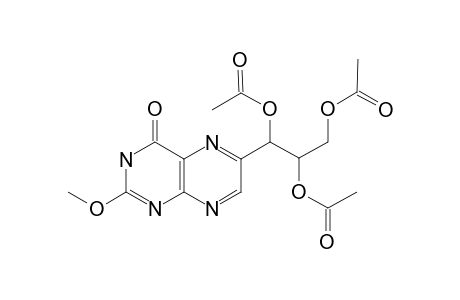 6-[D-ERYTHRO]-ALPHA,BETA,GAMMA-TRI-O-ACETYLPROPYL-2-METHOXYPTERIDIN-4(3H)-ONE