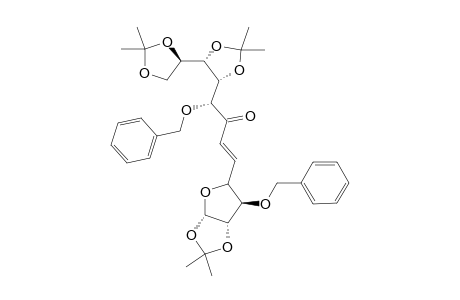 3,8-DI-O-BENZYL-5,6-DIDEOXY-1,2:9,10:11,12-TRI-O-ISOPROPYLIDENE-D-ALTRO-D-GLUCO-DODEC-5-(E)-ENO-1,4-FURANOS-7-ULOSE