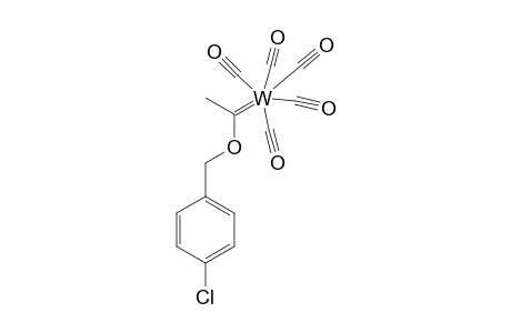 TRANS-(CO)5W=C(OCH2C6H4-PARA-CL)CH3