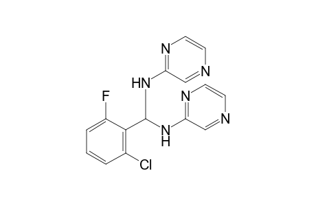 2-chloro-N,N'-di-2-pyrazinyl-6-fluorotoluene-alpha,alpha-diamine