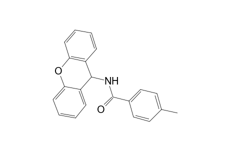 4-Methyl-N-(9H-xanthen-9-yl)benzamide