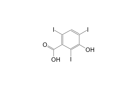 3-Hydroxy-2,4,6-triiodobenzoic acid