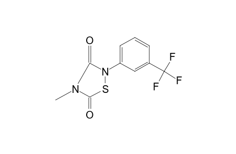 4-METHYL-2-(alpha,alpha,alpha-TRIFLUORO-m-TOLYL)-1,2,4-THIADIAZOLIDINE-3,5-DIONE