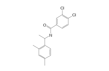 3,4-dichloro-N-(alpha,2,4-trimethylbenzyl) benzamide