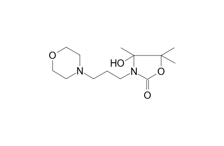 Oxazolidin-2-one, 4-hydroxy-4,5,5-trimethyl-3-[3-(4-morpholyl)propyl]-