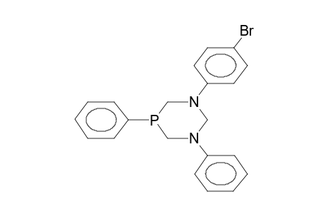 1,5-DIPHENYL-3-PARA-BROMOPHENYL-1,3,5-DIAZAPHOSPHORINANE