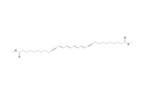 Dimethyl triaconta-12,14,16,18-tetraene-10,20-diynedioate