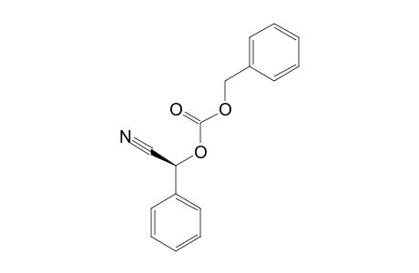 (S)-2-(Benzyloxycarbonyloxy)-2-phenylacetonitrile