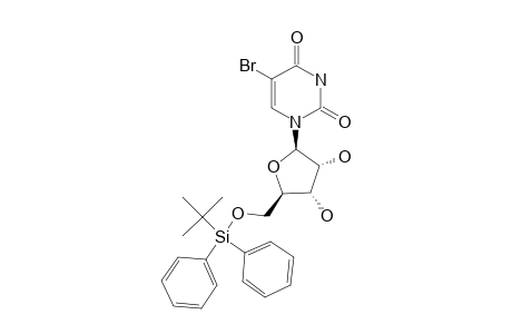 5-BROMO-5'-O-TERT.-BUTYLDIPHENYLSILYL-URIDINE