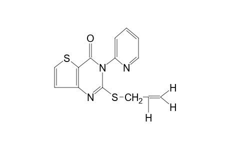 2-(ALLYLTHIO)-3-(2-PYRIDYL)THIENO[3,2-d]PYRIMIDIN-4(3H)-ONE