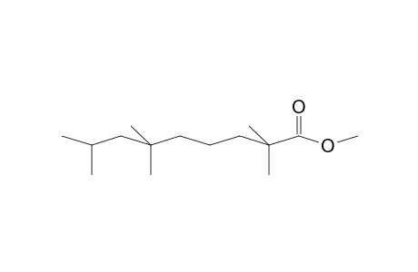 2,2,6,6,8-pentamethylpelargonic acid methyl ester