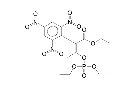 (Z)-ETHYL-3-DIETHOXYPHOSPHORYLOXY-2-PICRYL-2-BUTENOATE