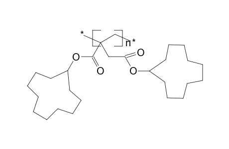 Poly(dicycloundecyl itaconate)