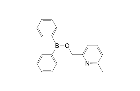 Diphenylborinic acid, ester with 6-methyl-2-pyridinemethanol